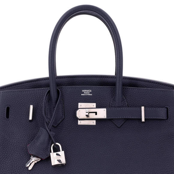 Hermes Birkin 30 Verso Togo with Palladium Hardware - Picture 7 of 8